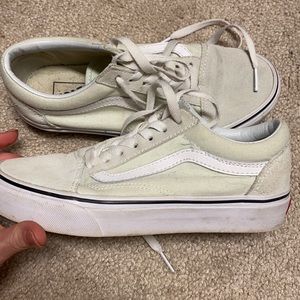 Mint colored vans